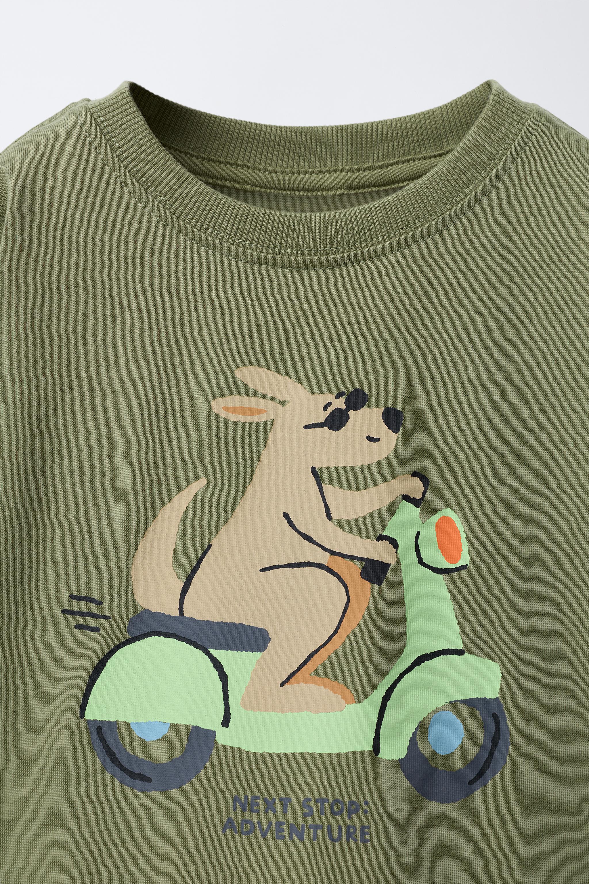 ANIMAL PRINT T-SHIRT